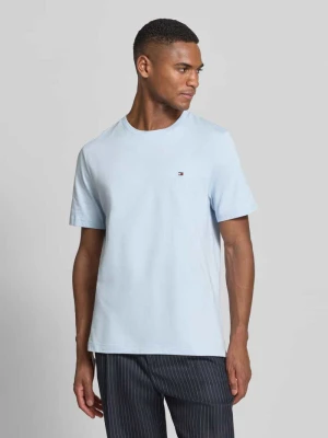T-shirt o kroju regular fit z czystej bawełny Tommy Hilfiger