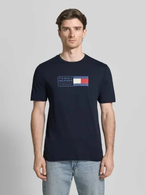 t-shirt o kroju regular fit z czystej bawełny Tommy Hilfiger
