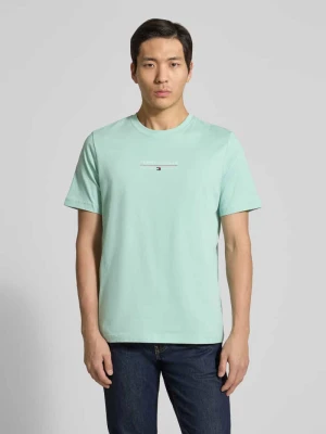 t-shirt o kroju regular fit z czystej bawełny Tommy Hilfiger