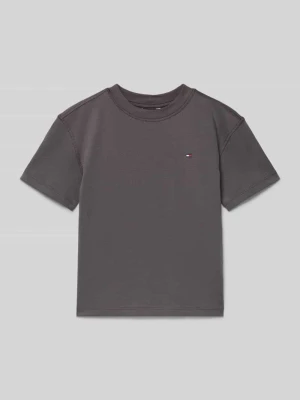 T-shirt o kroju regular fit z czystej bawełny Tommy Hilfiger Kids