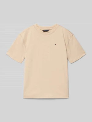 T-shirt o kroju regular fit z czystej bawełny Tommy Hilfiger Teens