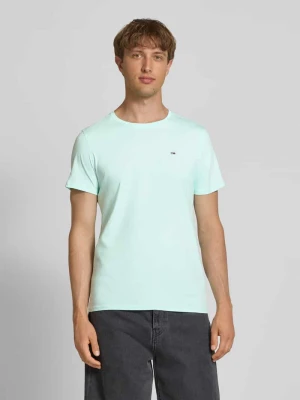 T-shirt o kroju regular fit z czystej bawełny Tommy Jeans