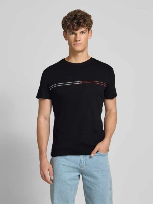 T-shirt o kroju regular fit z czystej bawełny Tommy Jeans