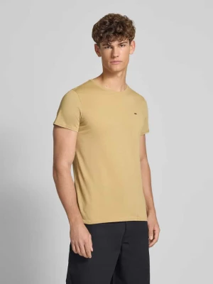 T-shirt o kroju regular fit z czystej bawełny Tommy Jeans