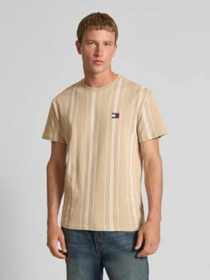 T-shirt o kroju regular fit z czystej bawełny Tommy Jeans