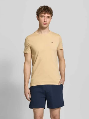 T-shirt o kroju regular fit z czystej bawełny Tommy Jeans