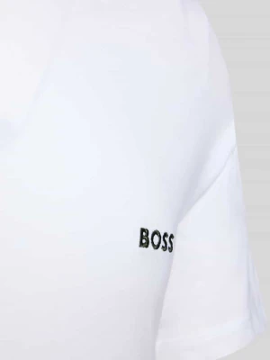 T-shirt o kroju regular fit z czystej bawełny w zestawie 3 szt. Boss