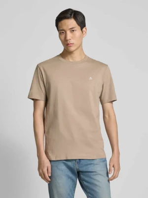 T-shirt o kroju regular fit z czystej bawełny z nadrukiem z logo Marc O'Polo