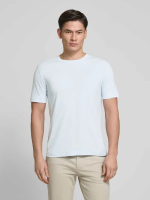 T-shirt o kroju regular fit z czystej bawełny z nadrukiem z logo Marc O'Polo