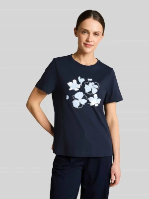 t-shirt o kroju regular fit z czystej bawełny z nadrukiem z motywem Tom Tailor