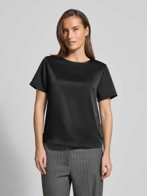 T-shirt o kroju regular fit z dodatkiem lyocellu model ‘ZONA’ Weekend Max Mara