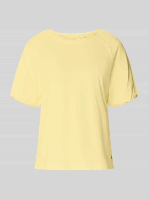 T-shirt o kroju regular fit z dodatkiem wiskozy model 'Ruffel' FYNCH-HATTON