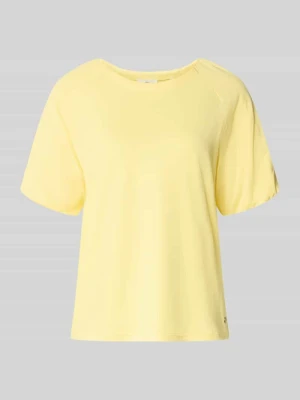 T-shirt o kroju regular fit z dodatkiem wiskozy model ‘Ruffel’ FYNCH-HATTON