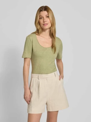 T-shirt o kroju regular fit z dżerseju slub Marc O'Polo
