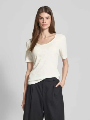 T-shirt o kroju regular fit z dżerseju slub Marc O'Polo