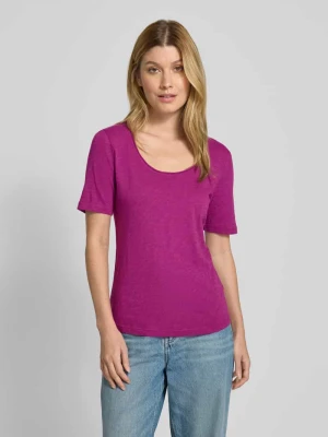 T-shirt o kroju regular fit z dżerseju slub Marc O'Polo