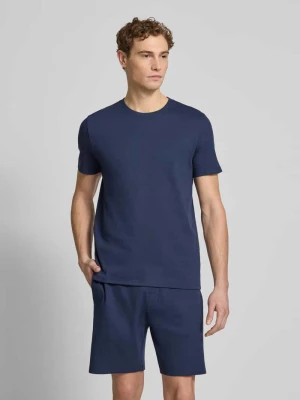 T-shirt o kroju regular fit z fakturowanym wzorem Christian Berg Men