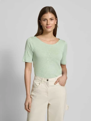 T-shirt o kroju regular fit z miękkiego dżerseju slub i bawełny Marc O'Polo