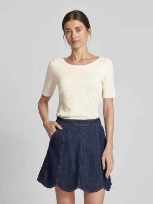 T-shirt o kroju regular fit z miękkiego dżerseju slub i bawełny Marc O'Polo