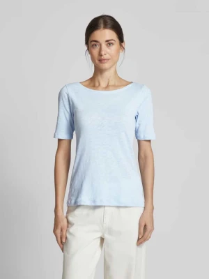 T-shirt o kroju regular fit z miękkiego dżerseju slub i bawełny Marc O'Polo