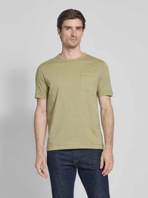 T-shirt o kroju regular fit z miękkiego dżerseju slub Marc O'Polo