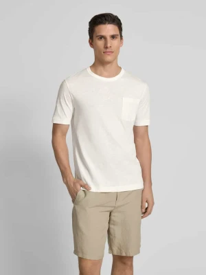 T-shirt o kroju regular fit z miękkiego dżerseju slub Marc O'Polo