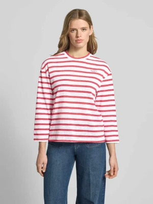 T-shirt o kroju regular fit z Mieszanka bawełny Pepe Jeans