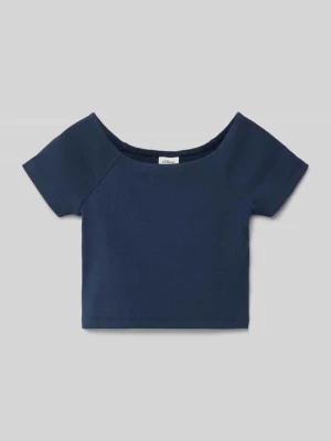 T-shirt o kroju regular fit z Mieszanka bawełny s.Oliver RED LABEL