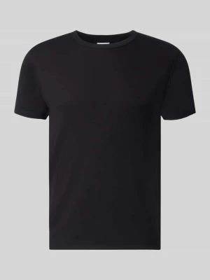 t-shirt o kroju regular fit z mieszanki bawełny Jack&Jones Czarny