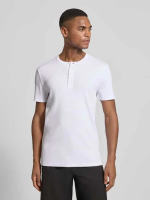 T-shirt o kroju regular fit z mieszanki bawełny JAKE*S STUDIO MEN