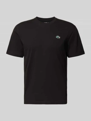 T-shirt o kroju regular fit z mieszanki bawełny Lacoste Sport