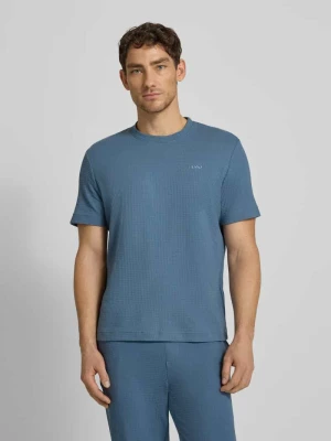 T-shirt o kroju regular fit z mieszanki bawełny model ‘AUSTIN’ HUGO