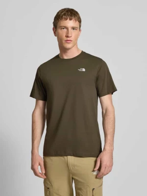 T-shirt o kroju regular fit z mieszanki bawełny model ‘EVOLUTION’ The North Face