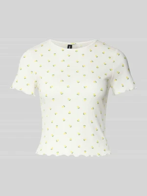T-shirt o kroju regular fit z mieszanki bawełny model ‘HARRY’ Vero Moda
