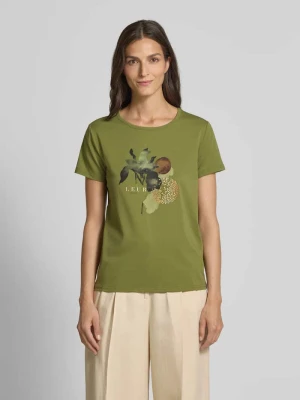 T-shirt o kroju regular fit z mieszanki bawełny model ‘Rina’ Soyaconcept