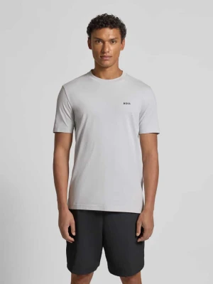 T-shirt o kroju regular fit z mieszanki bawełny model ‘TEE’ BOSS Green