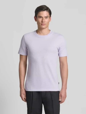 T-shirt o kroju regular fit z mieszanki bawełny Model 'TIBURT 240' Boss