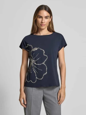 T-shirt o kroju regular fit z mieszanki bawełny s.Oliver BLACK LABEL