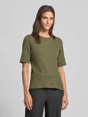 T-shirt o kroju regular fit z mieszanki bawełny s.Oliver BLACK LABEL