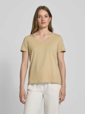 T-shirt o kroju regular fit z mieszanki bawełny s.Oliver RED LABEL