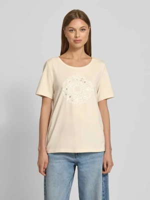 T-shirt o kroju regular fit z mieszanki bawełny s.Oliver RED LABEL