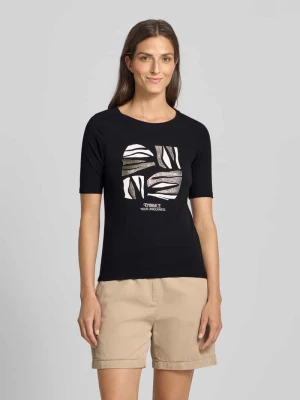 T-shirt o kroju regular fit z mieszanki bawełny s.Oliver RED LABEL