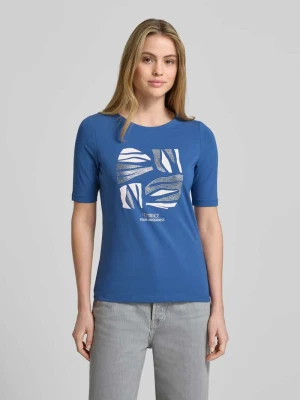 T-shirt o kroju regular fit z mieszanki bawełny s.Oliver RED LABEL