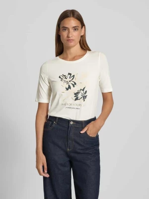 T-shirt o kroju regular fit z mieszanki bawełny s.Oliver RED LABEL