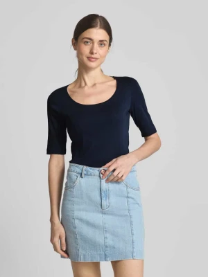 T-shirt o kroju regular fit z mieszanki bawełny Tom Tailor