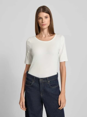 T-shirt o kroju regular fit z mieszanki bawełny Tom Tailor