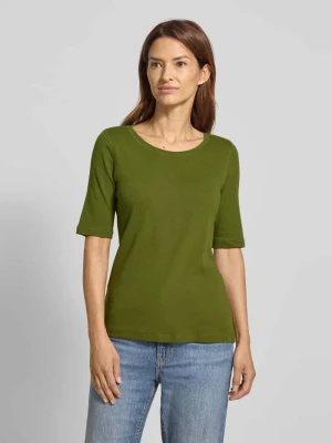T-shirt o kroju regular fit z mieszanki bawełny Tom Tailor
