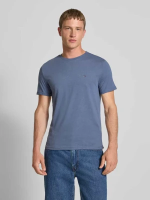 T-shirt o kroju regular fit z mieszanki bawełny Tommy Jeans