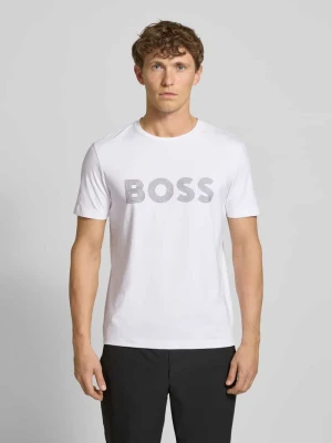 Zdjęcie produktu T-shirt o kroju regular fit z mieszanki bawełny w zestawie 2 szt. BOSS Green