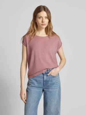 T-shirt o kroju regular fit z mieszanki lyocellu model ‘AVA’ Vero Moda